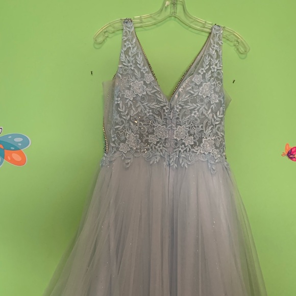 Light blue prom dress - Picture 2 of 5